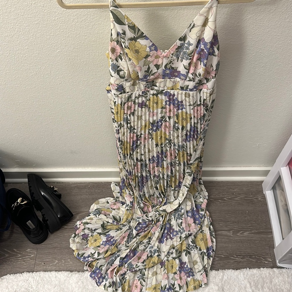 Floral maxi dress